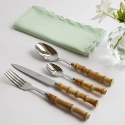 Bamboo Cutlery Set (4 Piece)|Mrs. Alice Sale