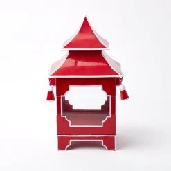 Berry Red Pagoda Lantern|Mrs. Alice Sale