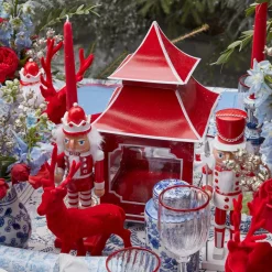 Berry Red Pagoda Lantern|Mrs. Alice Online