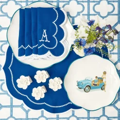 Blue Bamboo & Gabrielle Linen Set|Mrs. Alice Outlet