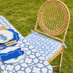 Blue Bamboo Seat Pad Cushion|Mrs. Alice Discount