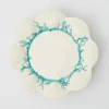 Blue Coral Dinner Plate|Mrs. Alice New