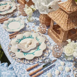 Blue Coral Tablecloth|Mrs. Alice Sale