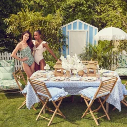 Blue Coral Tablecloth|Mrs. Alice Sale