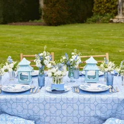 Blue Fluted Vases (Pair)|Mrs. Alice Best