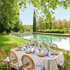 Blue Lily Of The Valley Starter Plates (Set Of 4)|Mrs. Alice Best