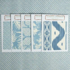 Blue Lotus Flower Fabric|Mrs. Alice Discount