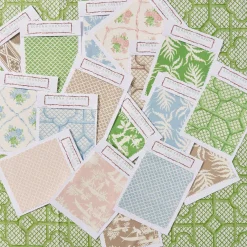 Blue Lotus Flower Fabric|Mrs. Alice Discount