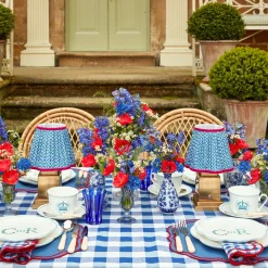 Blue Lotus Lampshade|Mrs. Alice Hot