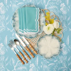 Blue Matilde Starter Plates (Set Of 4)|Mrs. Alice