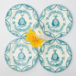 Blue Melograno Dinner Plate|Mrs. Alice Hot