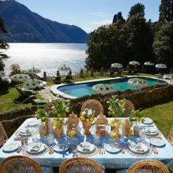 Blue Melograno Tablecloth|Mrs. Alice Sale