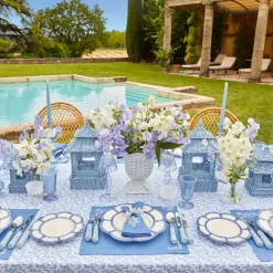 Blue Rattan Cutlery (5 Piece)|Mrs. Alice