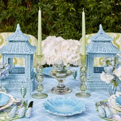 Blue Rattan Pagoda Lantern|Mrs. Alice Online