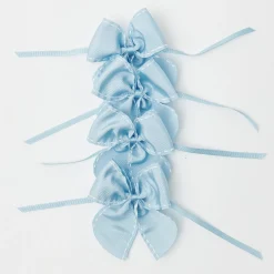 Blue Saddle Stitch Napkin Bows (Set Of 4)|Mrs. Alice Discount