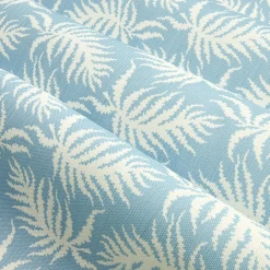 Blue Trailing Ferns Fabric|Mrs. Alice