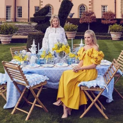 Blue Tulip Dinner Plate|Mrs. Alice Discount