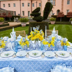 Blue Tulip Dinner Plate|Mrs. Alice Discount