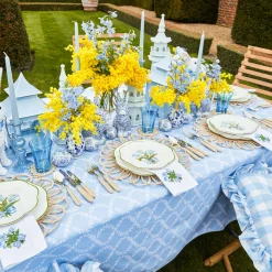 Blue Tulip Starter Plates (Set Of 4)|Mrs. Alice Online