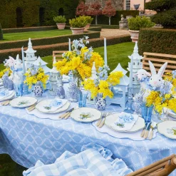 Blue Tulip Starter Plates (Set Of 4)|Mrs. Alice Sale