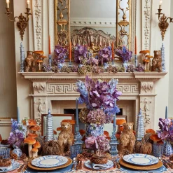 Burnt Orange Candles (Set Of 8)|Mrs. Alice New