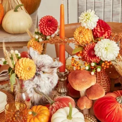 Burnt Orange Candles (Set Of 8)|Mrs. Alice New