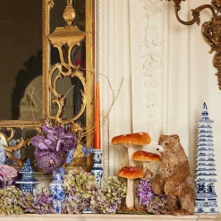 Burnt Orange Candles (Set Of 8)|Mrs. Alice New