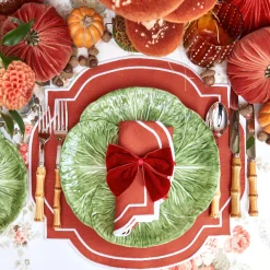 Burnt Orange Napkin Bows (Set Of 4)|Mrs. Alice Discount