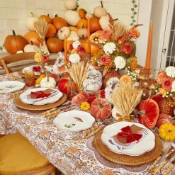 Burnt Orange Napkin Bows (Set Of 4)|Mrs. Alice Discount