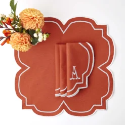 Burnt Orange Napkins (Set Of 4)|Mrs. Alice Hot