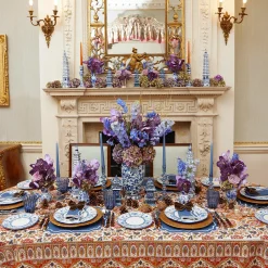 Cadiz Hand Painted Starter Plates (Set Of 4)|Mrs. Alice Clearance