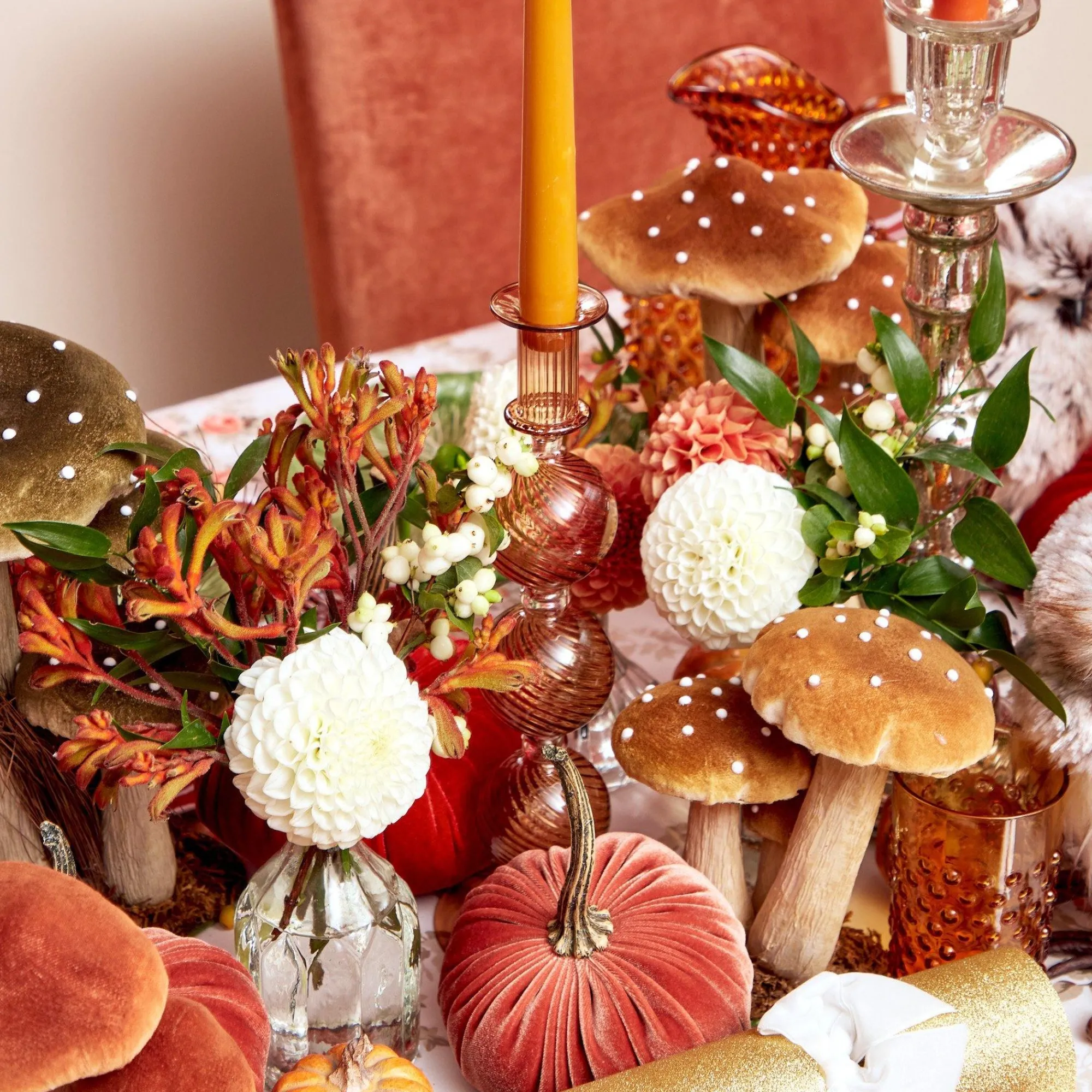 Camille Chestnut Candle Holders (Pair)|Mrs. Alice Discount