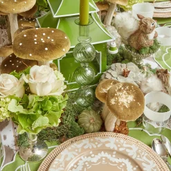 Camille Olive Candle Holder Set|Mrs. Alice Sale