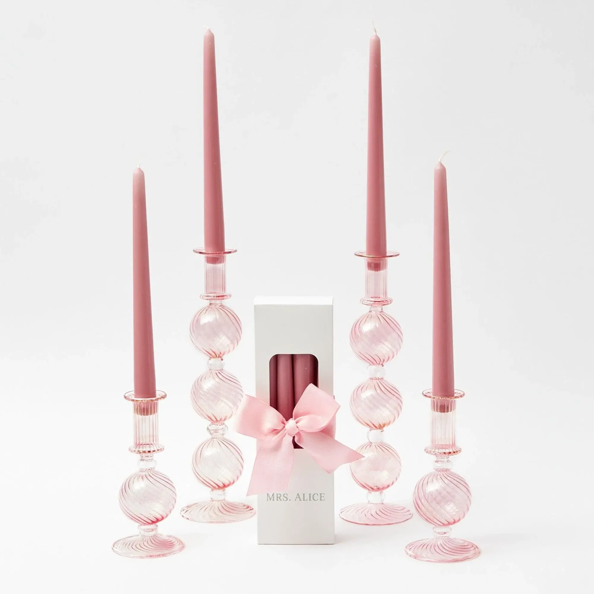 Camille Peony Candle Set|Mrs. Alice