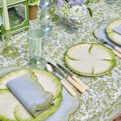 Capri Lettuce Dinner & Starter Plate (Set Of 8)|Mrs. Alice Outlet