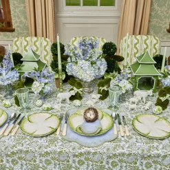 Capri Lettuce Dinner & Starter Plate (Set Of 8)|Mrs. Alice Best