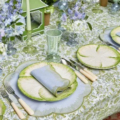 Capri Lettuce Dinner & Starter Plate (Set Of 8)|Mrs. Alice Outlet