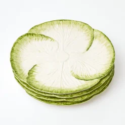 Capri Lettuce Dinner & Starter Plate (Set Of 8)|Mrs. Alice Outlet