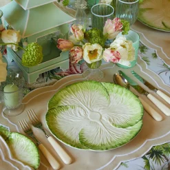 Capri Lettuce Dinner Plate (Set Of 4)|Mrs. Alice Clearance