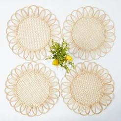 Cara Woven Placemats (Set Of 4)|Mrs. Alice Best