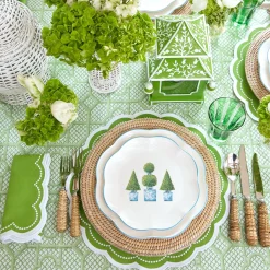 Cecily Green Napkins (Set Of 4)|Mrs. Alice Outlet