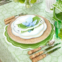 Cecily Green Napkins (Set Of 4)|Mrs. Alice Outlet