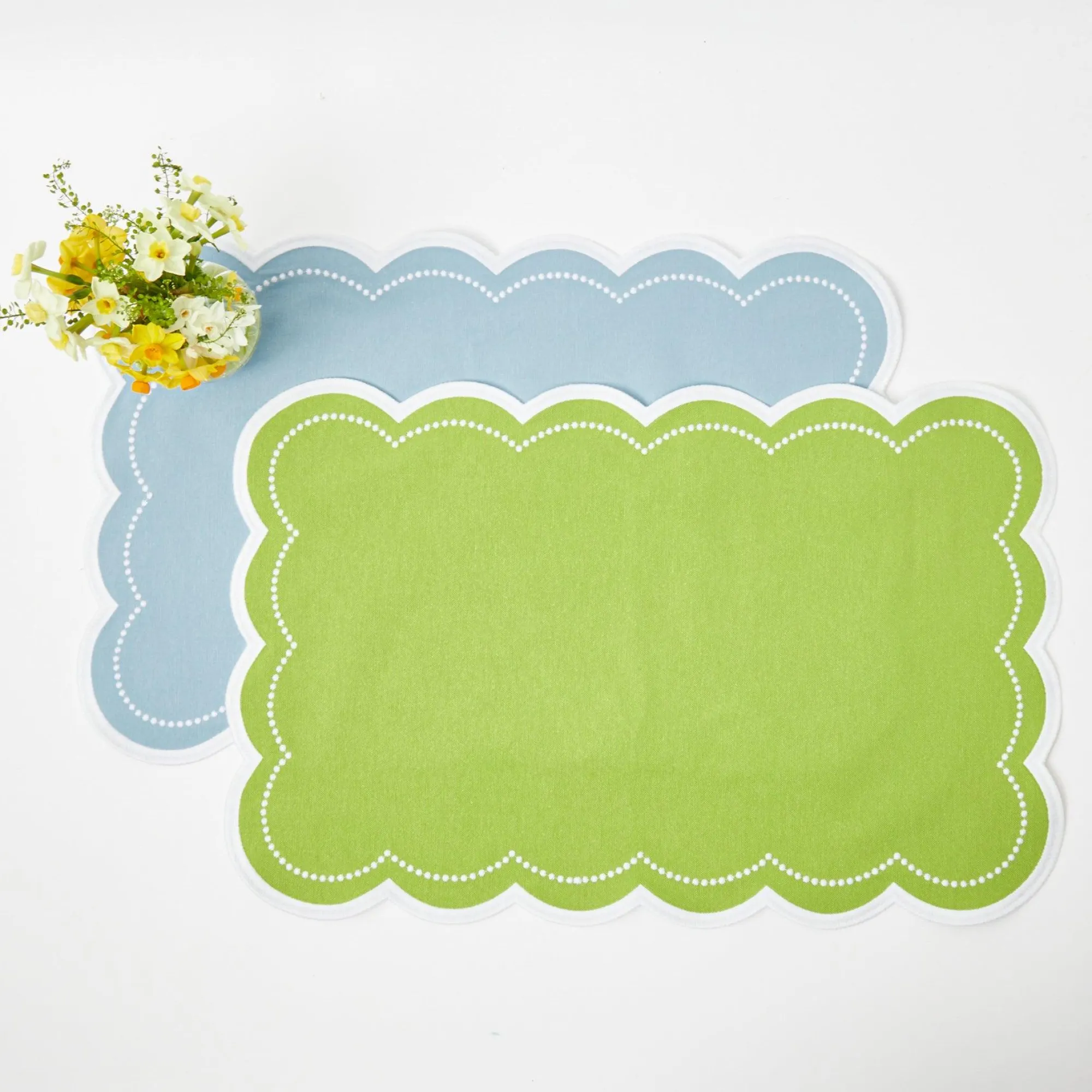 Cecily Green Tray Liner|Mrs. Alice Outlet