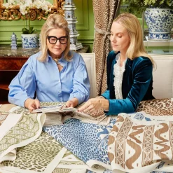 Chestnut Brown Ikat Stripe Fabric|Mrs. Alice Outlet