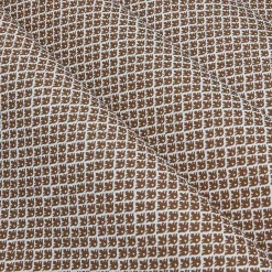 Chestnut Brown Lotus Flower Fabric|Mrs. Alice Clearance