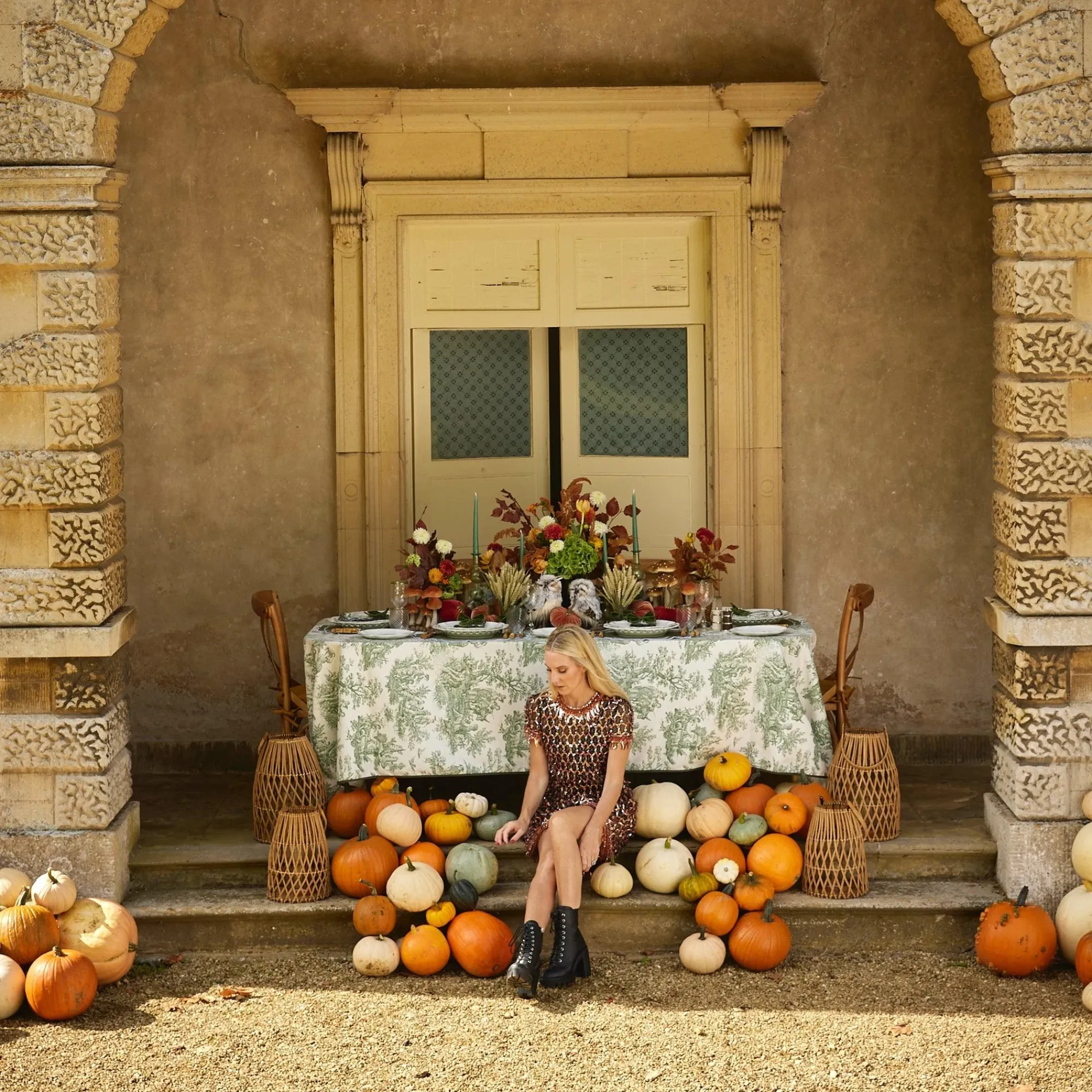 Chloe Toile Tablecloth|Mrs. Alice