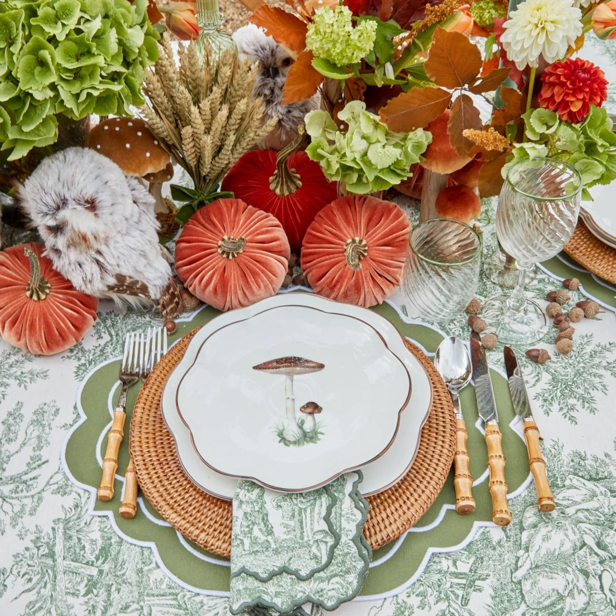 Chloe Toile Tablecloth|Mrs. Alice