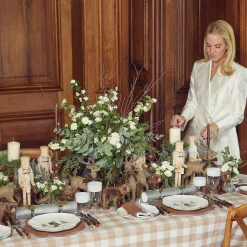 Chocolate Brown Candles (Set Of 8)|Mrs. Alice