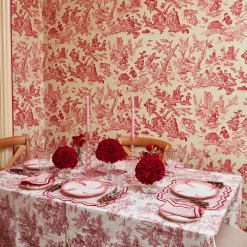 Claudette Toile Tablecloth|Mrs. Alice Outlet