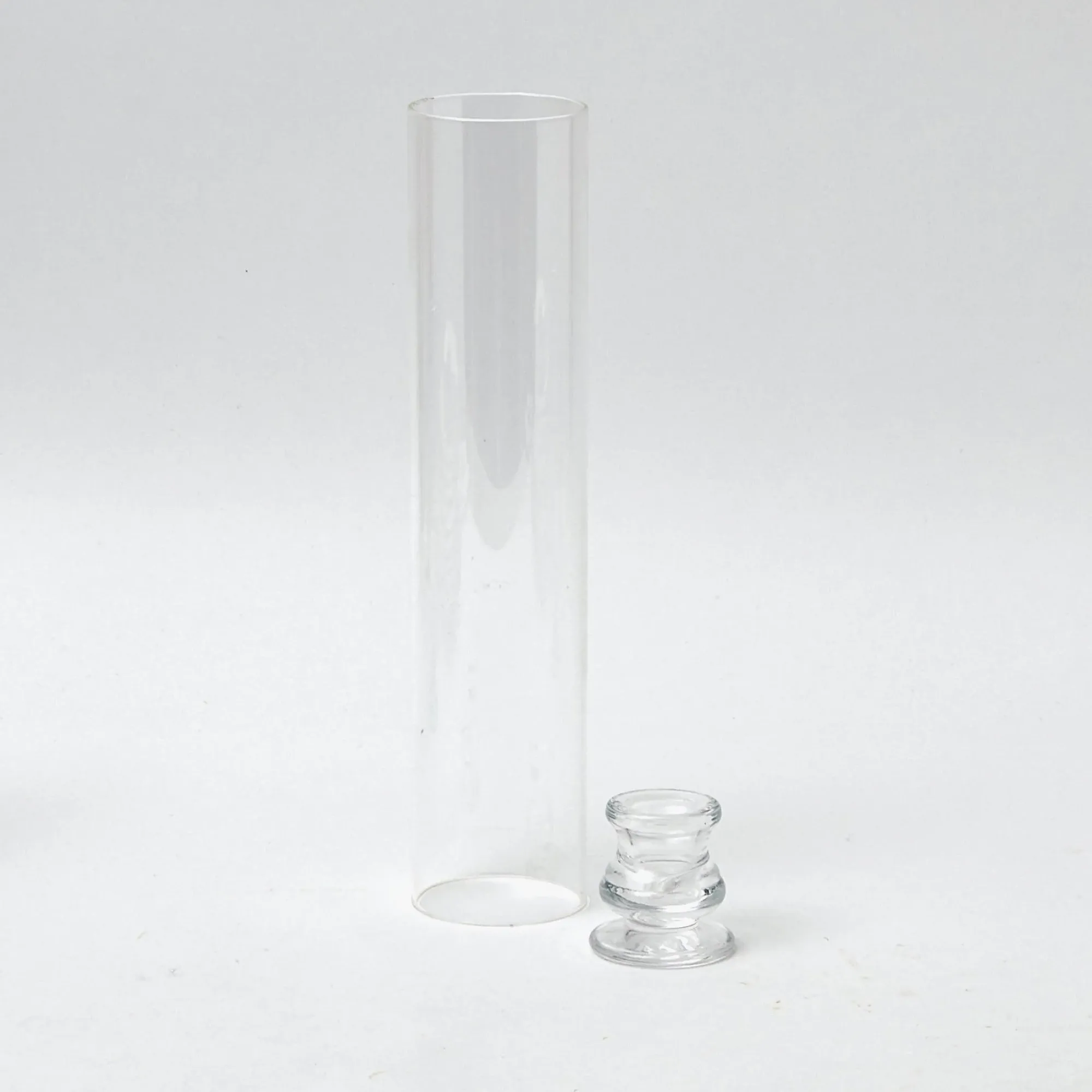Claudia Glass Hurricane Candle Holder (Pair)|Mrs. Alice Outlet